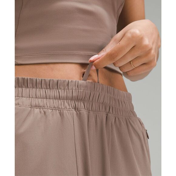 Lululemon Swift Mid Rise Wide Leg Pants size 0 Blush Pink Taupetastic - Picture 3 of 14